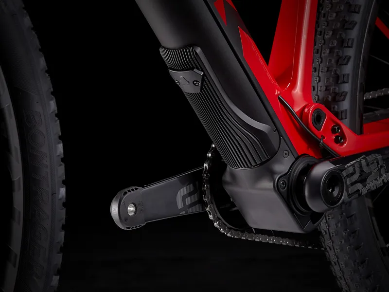 2021 Trek E-Caliber 9.8 Electric Mountain Bike Radioactive Red-2